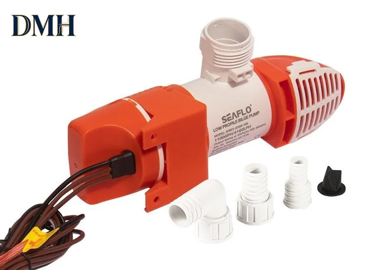 Dmh .1Pcs 12V SFBP1-G1100-14B 24V SFBP2-G1100-14B Bomba de achique de perfil bajo y estrecho con sensor de tiempo