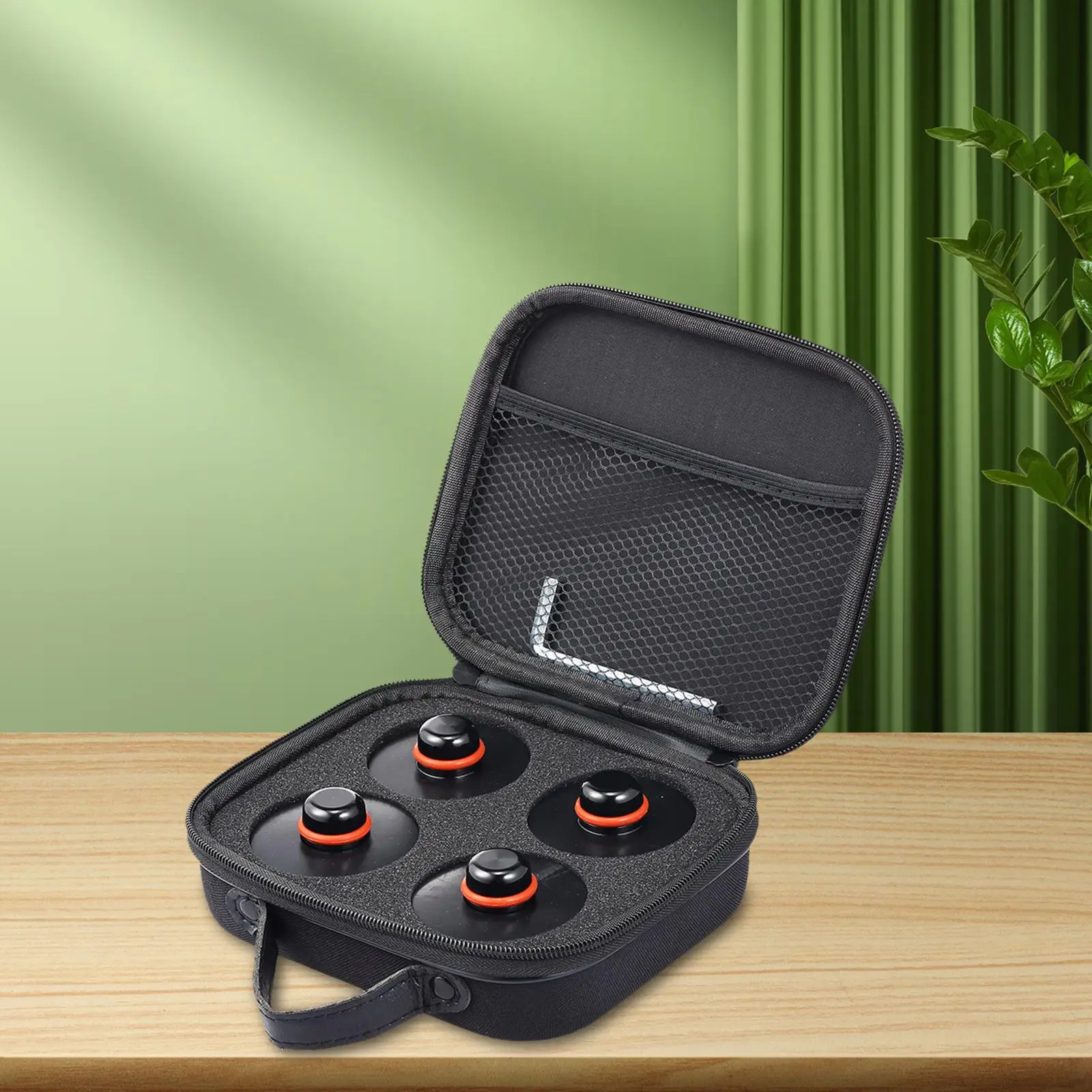 

Portable Storage Bag Durable for Tesla Model 3 4Pcs Lifting Jack Pads