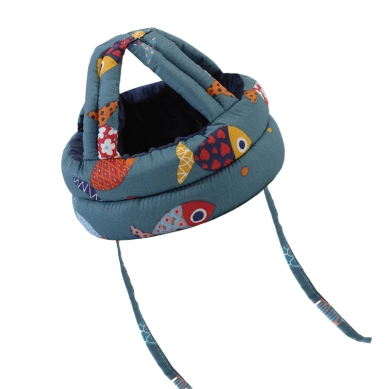 Accesorio imprescindible para bebé, elegante gorro seguridad para bebé, casco anticaída