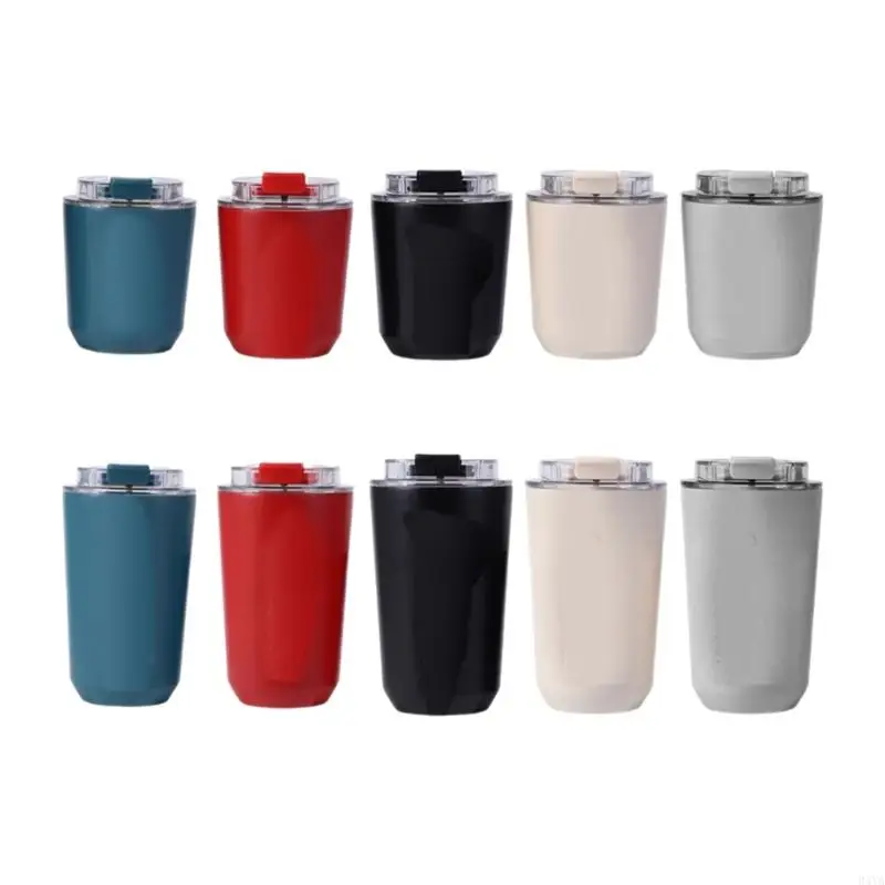 

34YA Car Cup Double Walled Insulated Travel Mugs Water Bottles Coffee Cup Durability