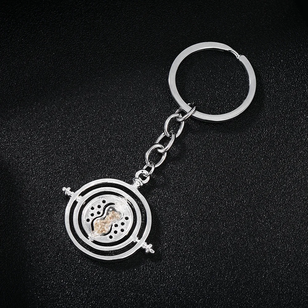 Porte-clés sablier Time-Turner, accessoires de cosplay créatifs, porte-clés pour sac à dos, cadeaux classiques, émissions de télévision, lot de 24 pièces