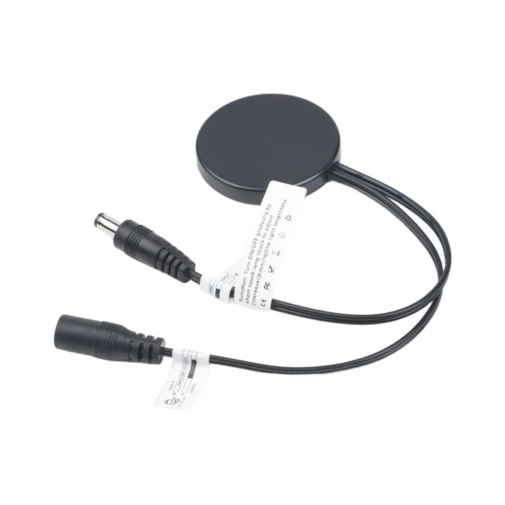 Black Dimming Switch Touch Activation Led Dimmer Wireless Dimmer LED Dimmer Clear User Guidance Easy Installation