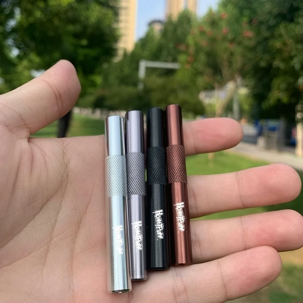 1pcs 5pcs High Quality Aluminium Alloy Tube Metal Straw Cool Gadget for Men Portable Multi-purpose
