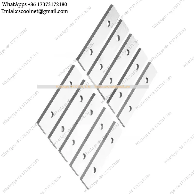 k3 50x12x1.5mm Tungsten Carbide Scraper Blade, Double-Edged Reversible Paint Removal Blade for Surface Cleaning