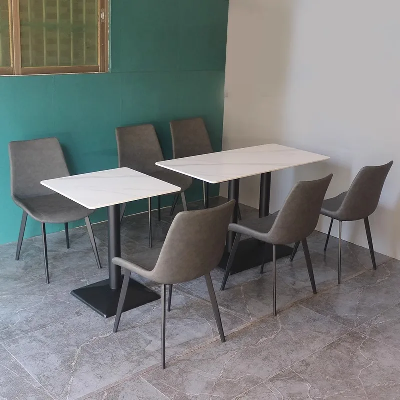 

Сланцевые квадратные столы и стулья, коммерческий горячий горшок, ресторан, закуска-бар, фаст-фуд, кафе, лапша, ресторанный стол, длинный стол