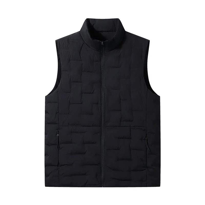Winter Men White Duck Down Casual Vest Men Waterproof Windproof Fashion Sleeveless Vests Male Pockets Warm Ultralight Waistcoats