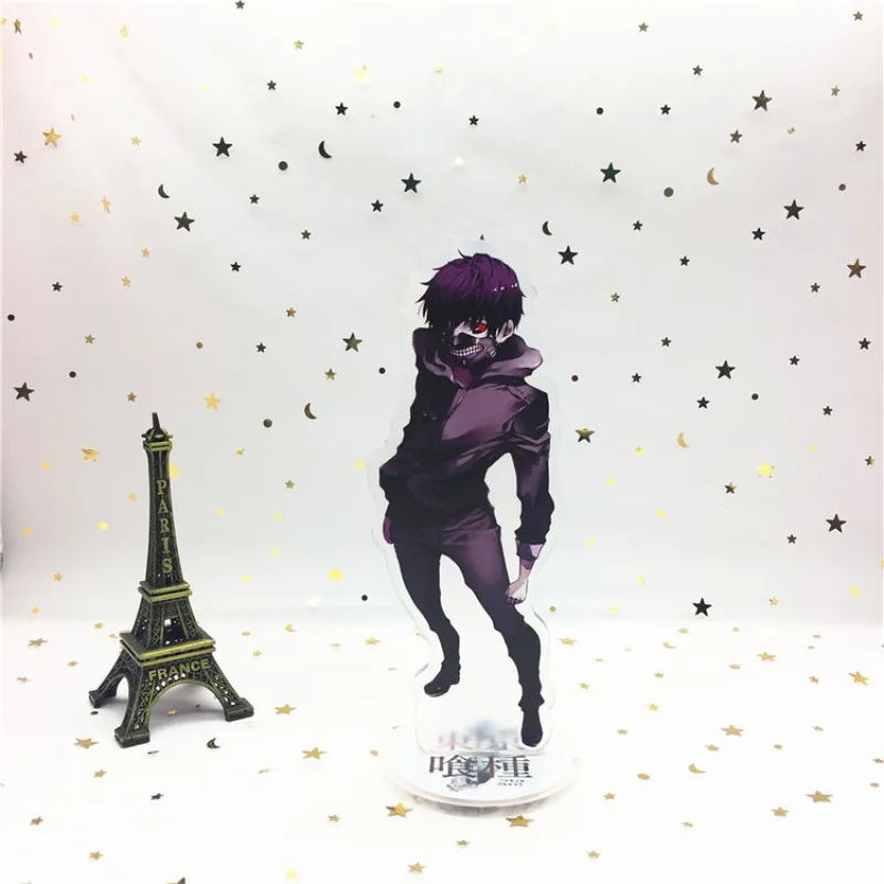 Anime Tokyo Ghoul 아크릴 스탠드 모델 Kaneki Ken JUZO SUZUYA 장식 장식품 팬은 선물을 수집합니다