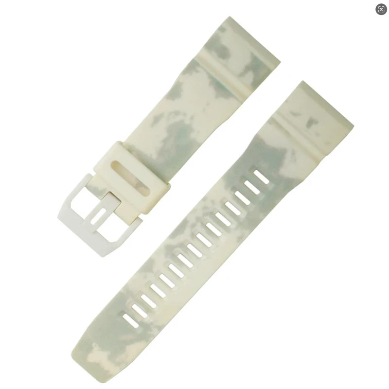 24MM Resin Rubber silicone Strap For Casio GA-2200 GA-2200M GA2200 GA2000 PRW6600 Men's Series Watchband Accessories