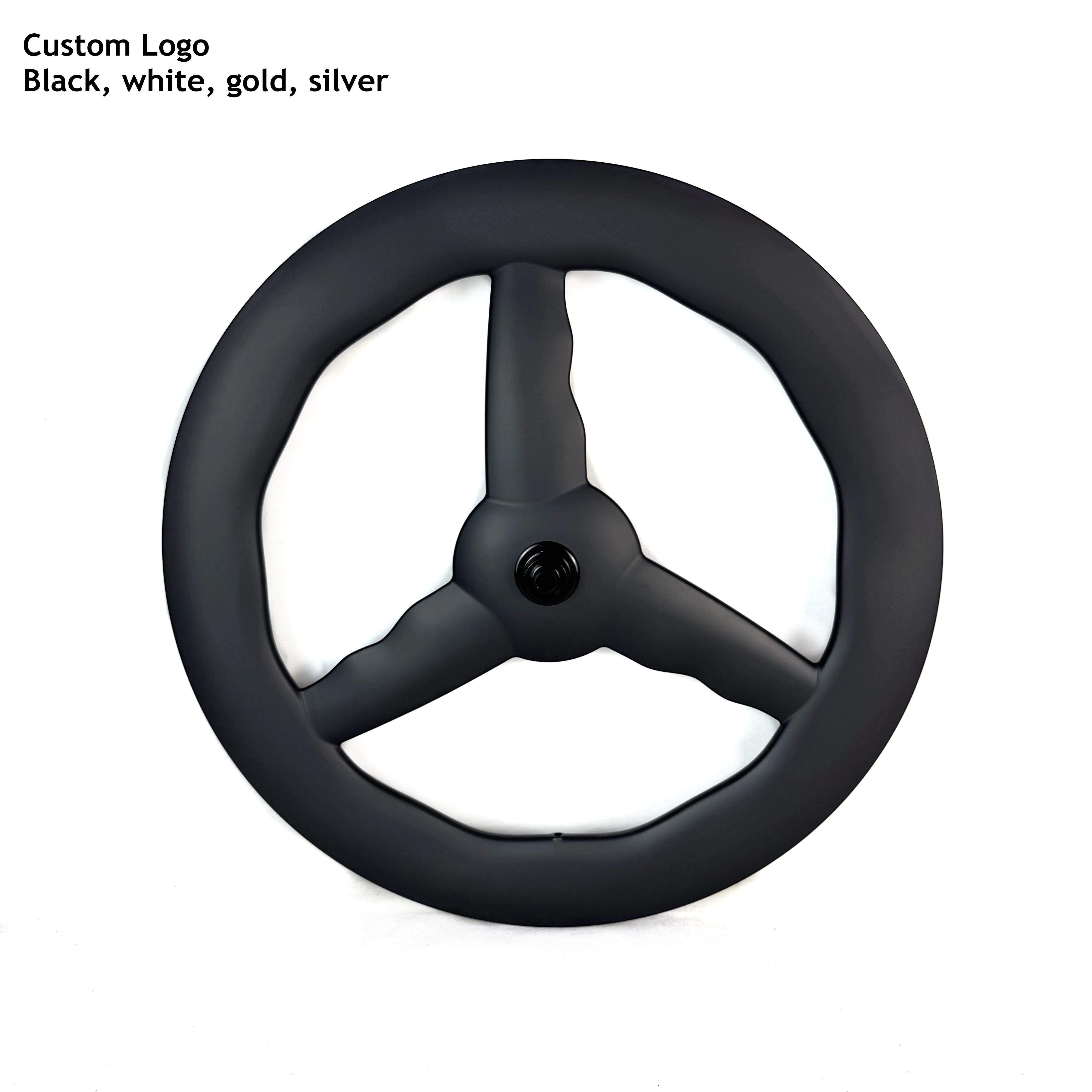 

700C Road Time Trial Трековый велосипедный обод/дисковый тормоз Полностью колеса из углеродного волокна Новое 7580 3-спицевое дисковое колесо Бескамерное/трубчатое колесо с индивидуальным логотипом