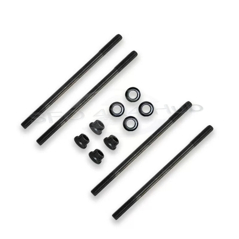 

1 Set Heavy Duty Cylinder Head Studs Bolts for YAMAHA ATV YFZ450 2004–2013 P/N : 90105-104A7-00 90105-106A3-00 90201-10025-00