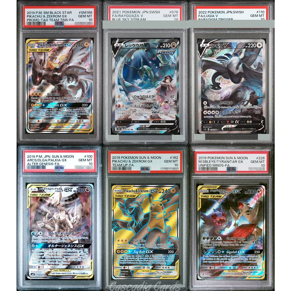 

Коллекционная карта Ptcg Proxy Graded 2019, Diy P.m.jpn Sun&moon Arcs Dlarla Palkia Gx Al Ter Genesis-Fa 100/162 Gem Mt 10 Label Card