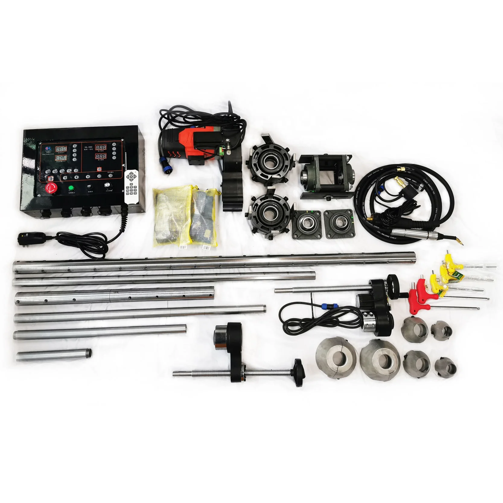 

HL-350 New Type Automatic Port le 2 in 1 Line Boring and Bore Welding Machine Excavator Repair Tools
