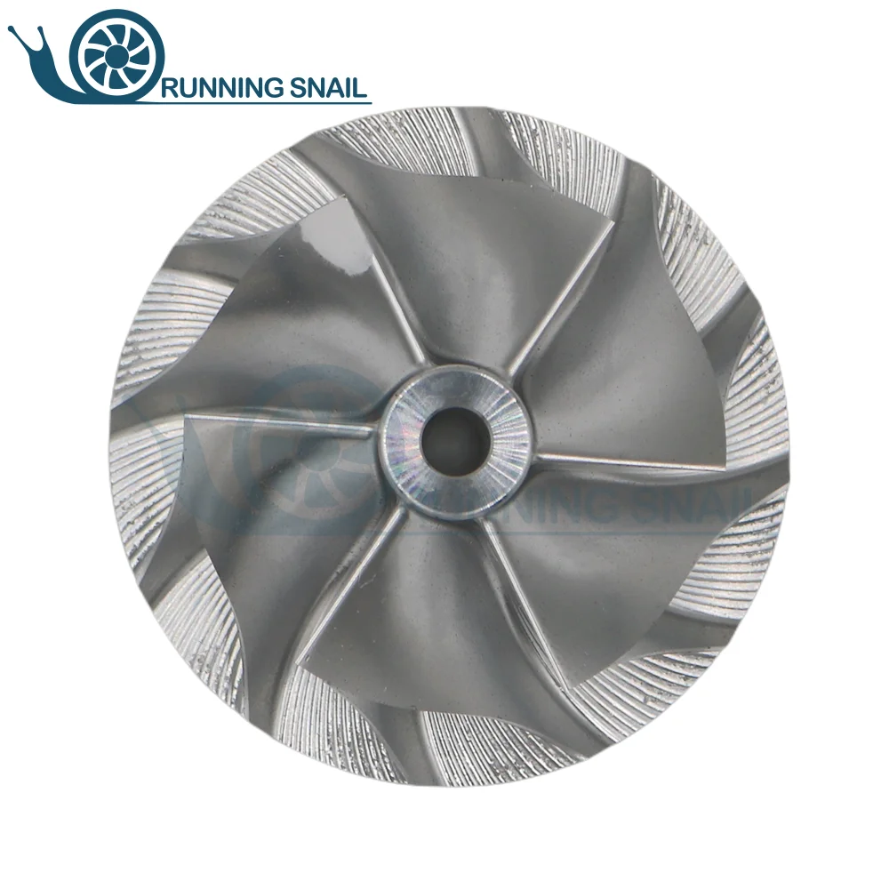 Turbo Compressor Wheel RHF4 6+6 Blades 40.5mm*52.5mm 8980118922 8980118923 For Isuzu D-Max 4JJ1 3.0L Diesel Orignal Size