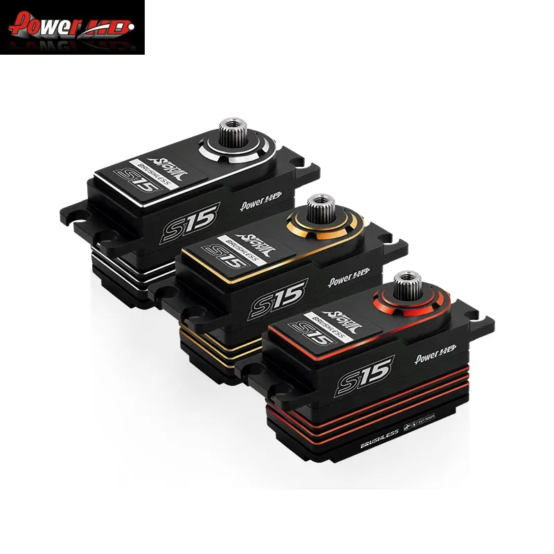 

Power HD Storm S15/S25/S35 Race-Grade All-Metal Brushless Digital Servo for RC Car/Fxed Wing/Off-road Vehicle/Drone