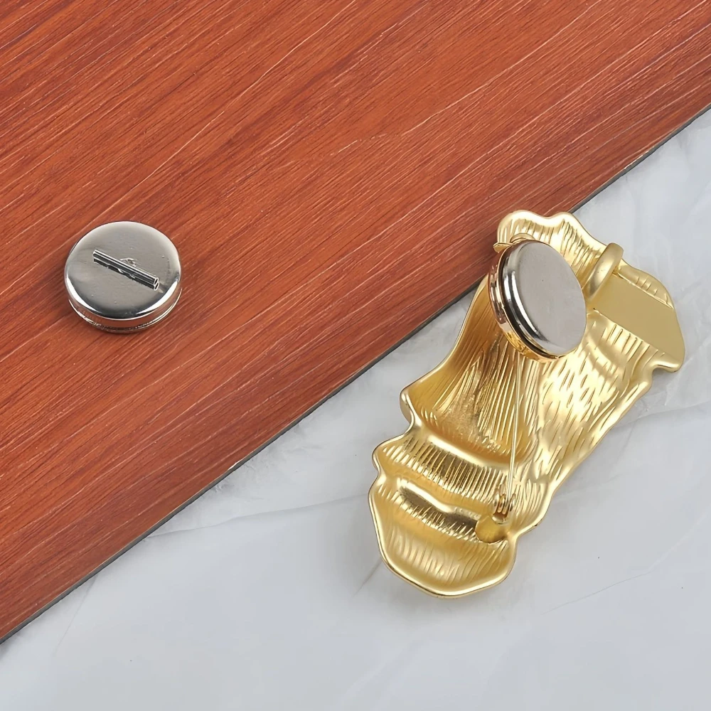 Modische Metall-Magnet-Brosche Ohne Lochbefestigung Einfach Anzubringender Magnetischer Kleider-Accessoire-Schmuck – Detail 2