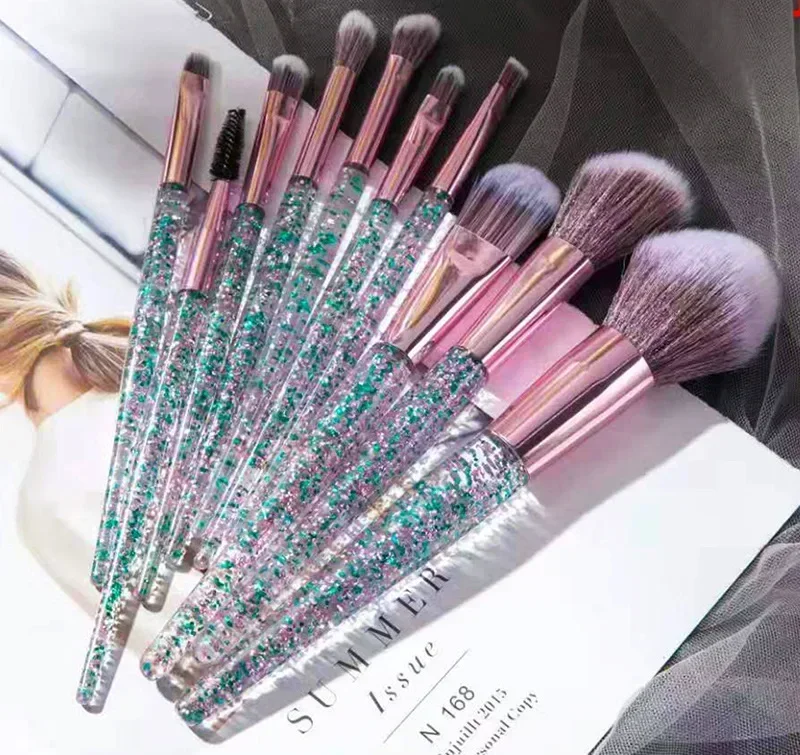 10PCS Makeup Brush Set Professional Super Soft Detail Brush Blush Brush Foundation Concealer Eyeshadow Brush_voghion.com