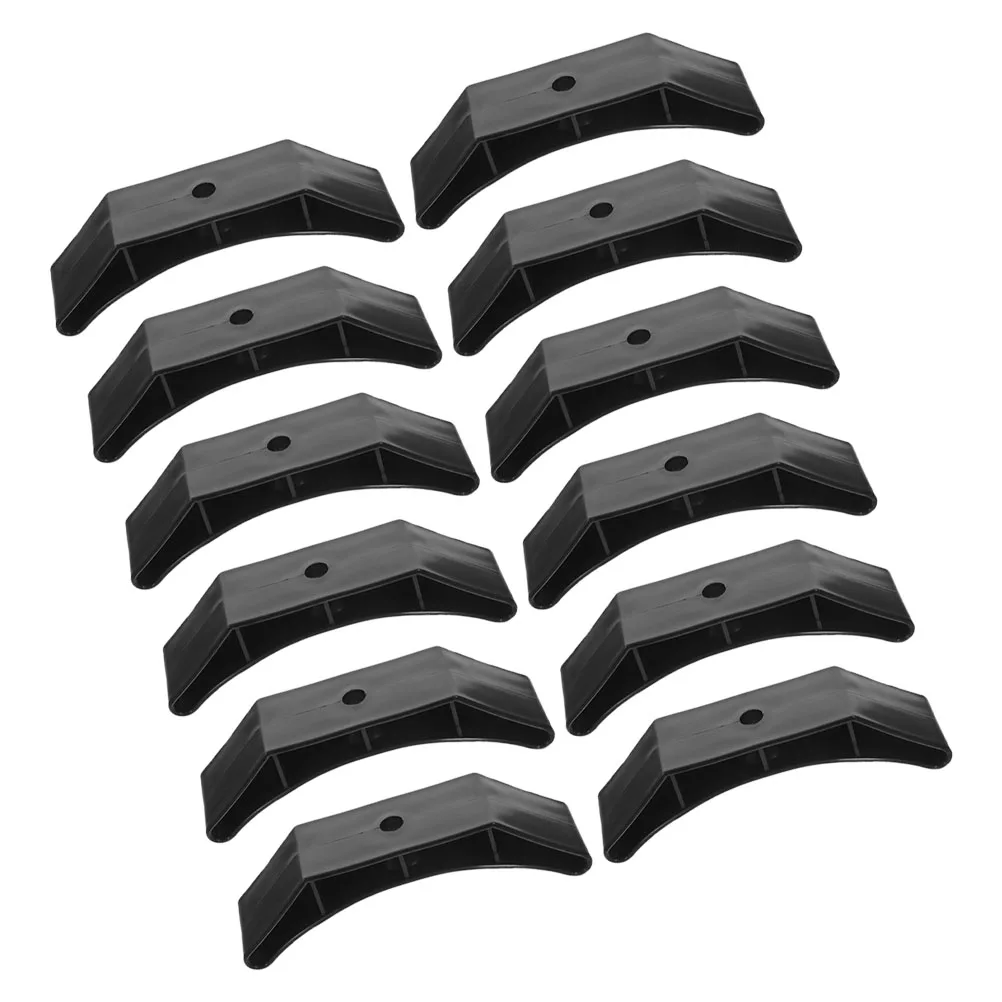 

12 PCS Dumbbell Rack Barbell Stand Holder Brackets Hollow Display Pp Fitness Dumbbells