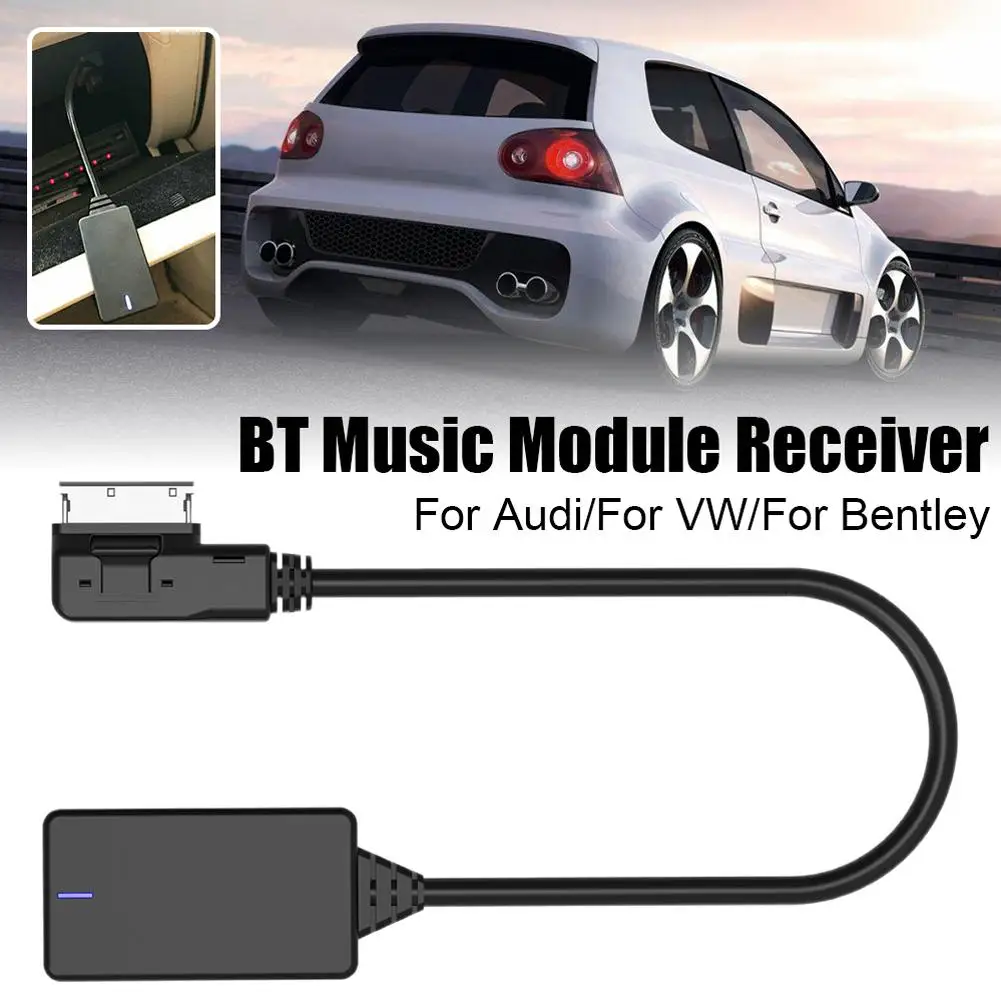 

AMI MMI MDI Interface Bluetooth 5.0 Audio Music Input Adapter AUX Receiver Cable Adapter For Audi Q5 A7 S5 Q7 A6 A8 S3F7