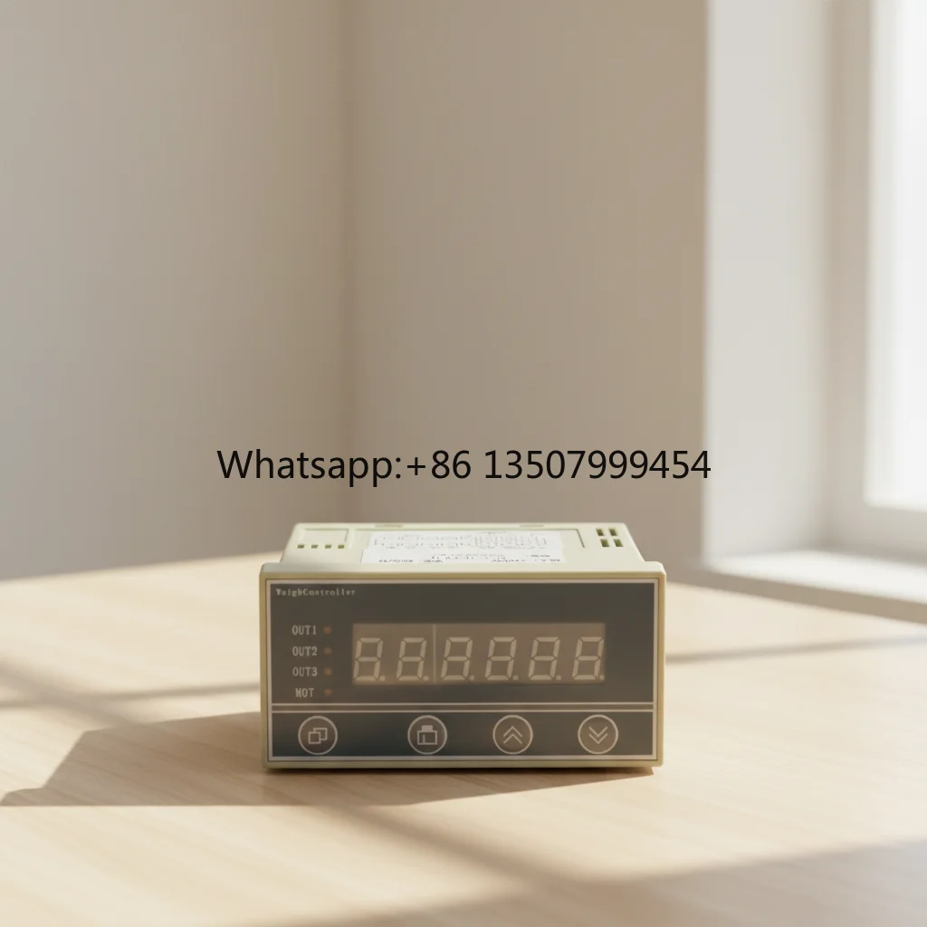 Digital Belt Scale Indicator Multi Function Weighing Load Cell Controller With Peak Hold Upper Lower Limit Alarm Sorting Mode