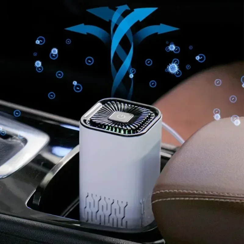 Air Purifiers Small Portable Hepa Filter Air Purifier Home Remove Smoke Odor Formaldehy for Car Bedroom Small Air Purifier