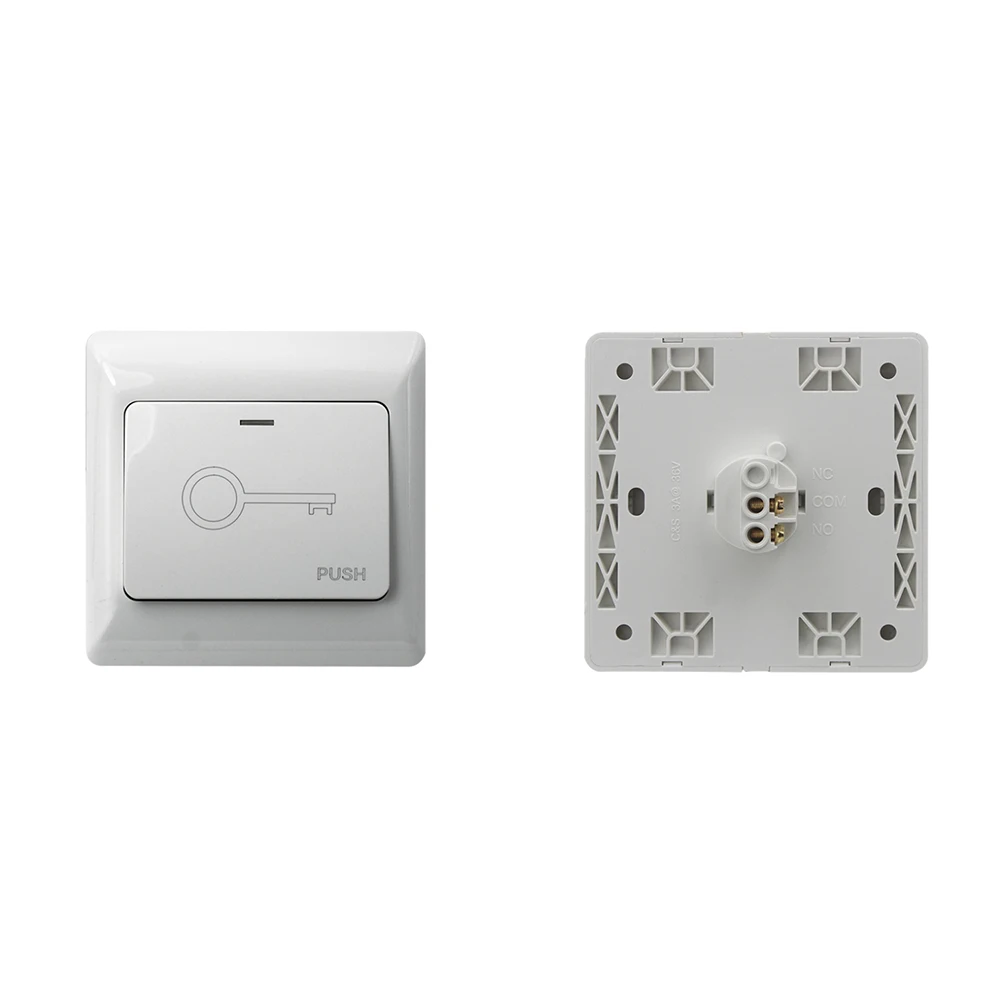 Door Exit Button Emergency push Release Cnocealed Switch NO/NC/COM Output for access control systemc Electronic Door Lock