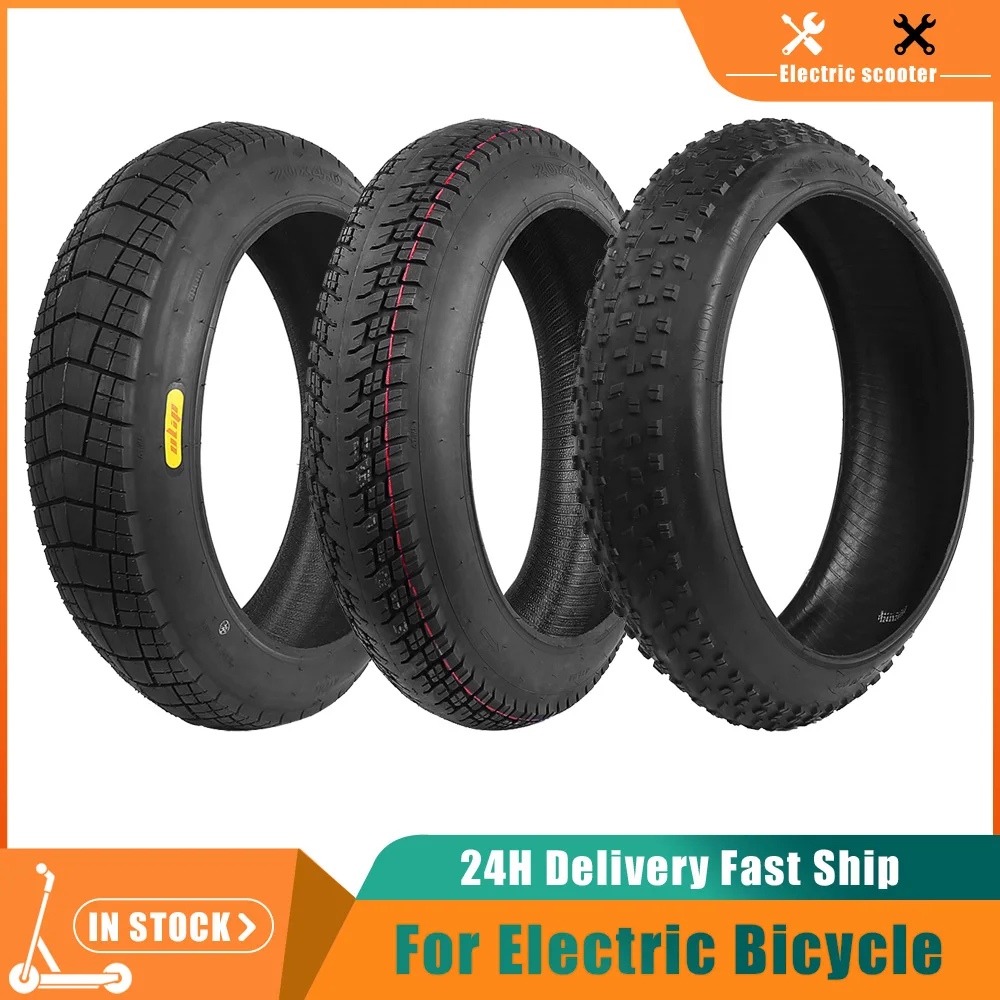 

Шина для электровелосипеда Fat Tire 20x4.0 дюймов, для снега и пляжа, утолщенная, для электровелосипедов и мобильных снегоходов, с камерой или без.