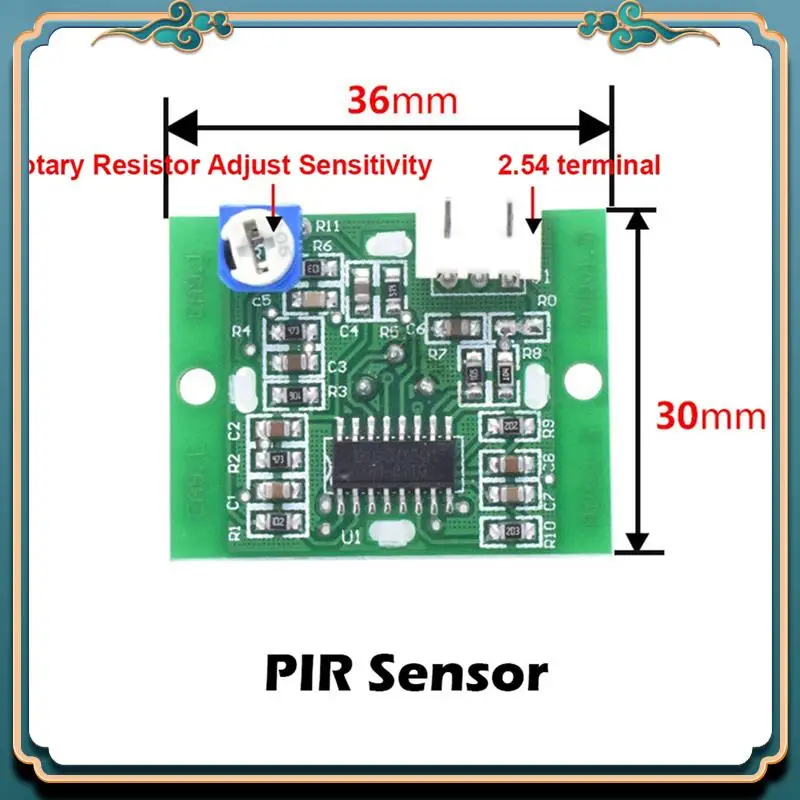 (جديد) - مجموعة تشغيل صوت موسيقى MP3 DIY مع وحدة تسجيل الصوت بمستشعر PIR، تنزيل USB يدعم بطاقة TF
