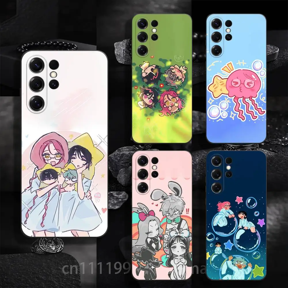 A-Alien S-Stage 4-NAKT Phone Case For Samsung S22,S24,S20,S25,S23,S30,S21,Ultra,Plus,Silky Touch Protective Shockproof Case