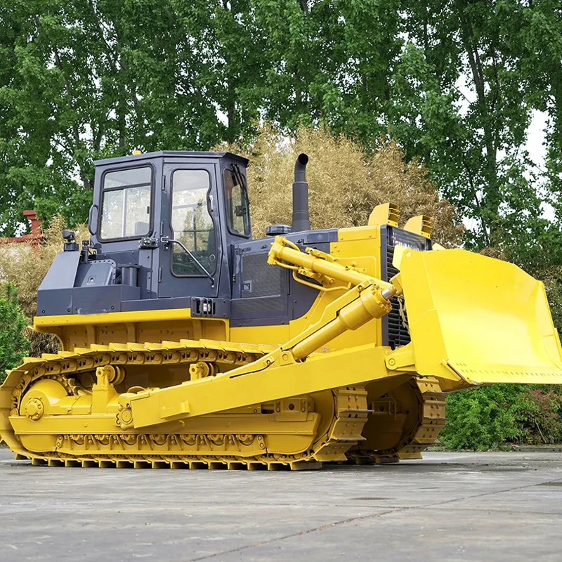 Powerful Excavator Portable Digger Machines Construction Vehicle for Digging with Bulldozer Plate