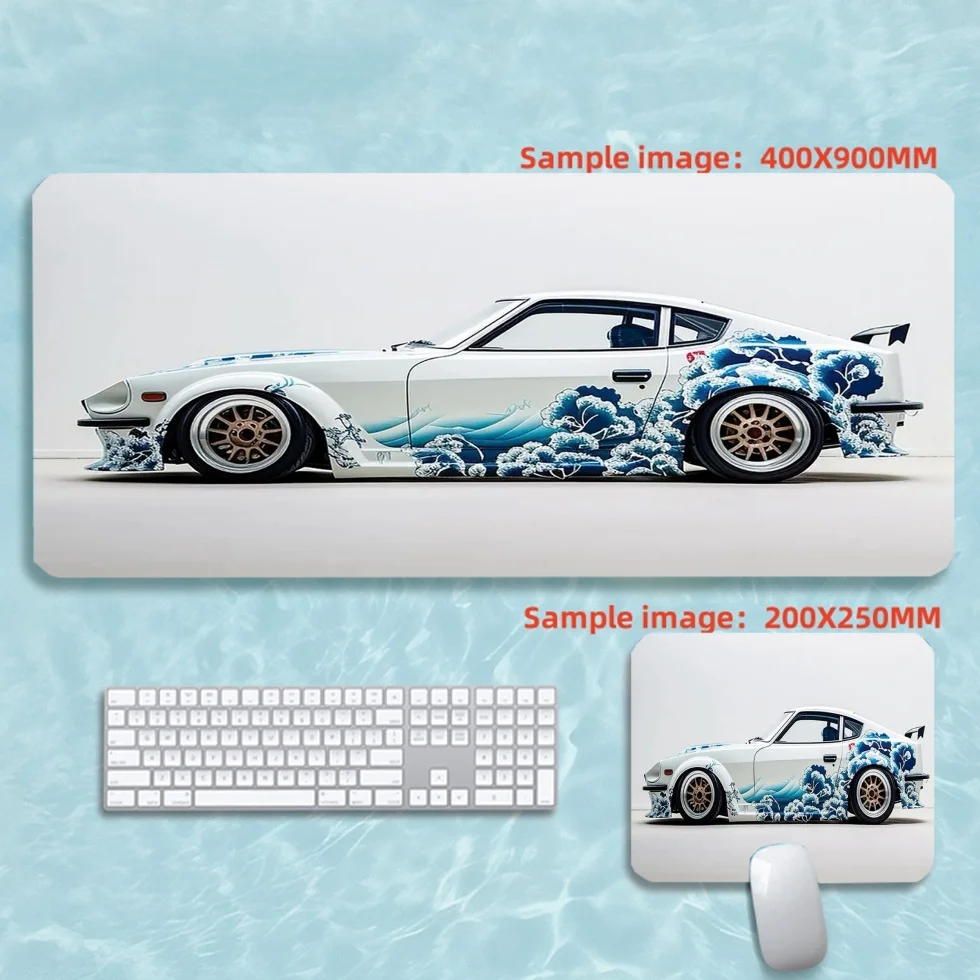 

Mouse Pad Desk Pad Extended Cool Car Mouse Mat XXL Large Computer Keyboard Desk Mat Desk Pad with Non-Slip Base Mat