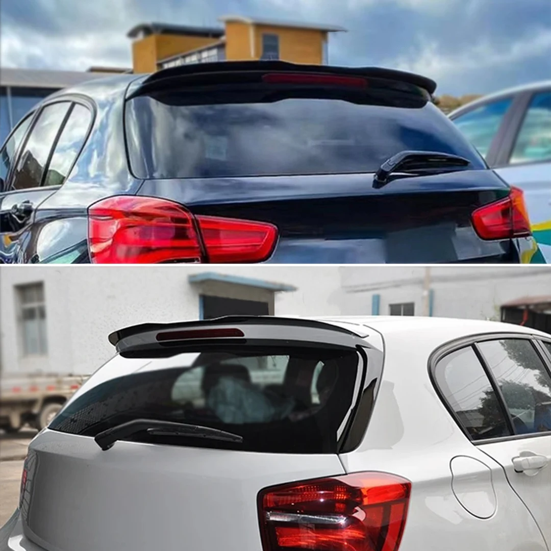 Rear Wing Spoiler Roof Wing Racing Sport Splitter Exterior Part For BMW 1 Series Hatchback F20 F21 2012-2020 Tuning Accessories