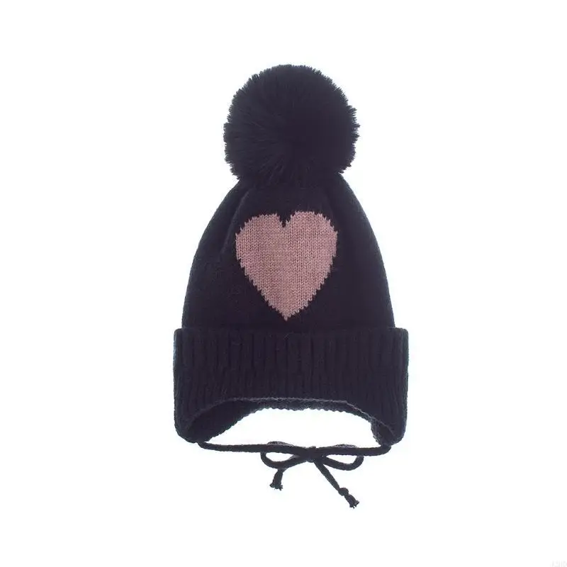 

J2HD Baby Boy Hat Pom-pom Baby Autumn Winter Warm Knitted Children Girls Hat