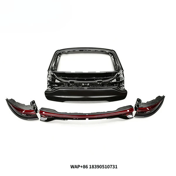 SMK for Panamera 971.2 Tailgate with LED Tail Lights Set, Complete Rear Hatch Door & Light Assembly
