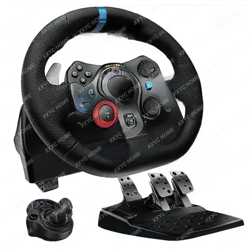 The driving force of the game steering wheel controller G29 is suitable for the Volante of PS5/PS4/PS3 and PC steering wheels