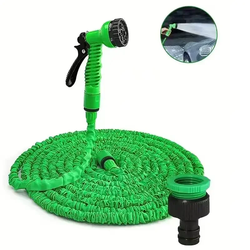 Pistola de Agua Multifuncional para Jardín con Múltiples Patrones de Rociado, Boquilla para Manguera, Pulverizador de Agua para Lavado de Coches y Jardín, Herramienta de Riego