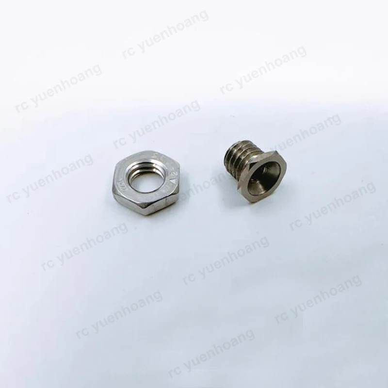 1PCS RC Model Boat Cover Fixed Seat Metal Hatch Lock with 10/12/14/16mm Hand Screw Ship Case Canopy Fixing Connector