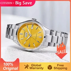 CITIZEN Original  Japan Men's  Watch Automatic Mechanical watch  Strap Casual Luminous  Business Watches For Men