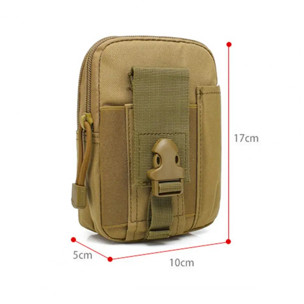 Men's Versatile Waist Pack Small Pocket Portable Survival Kit for Outdoor Sports Travel Camping and Hunting