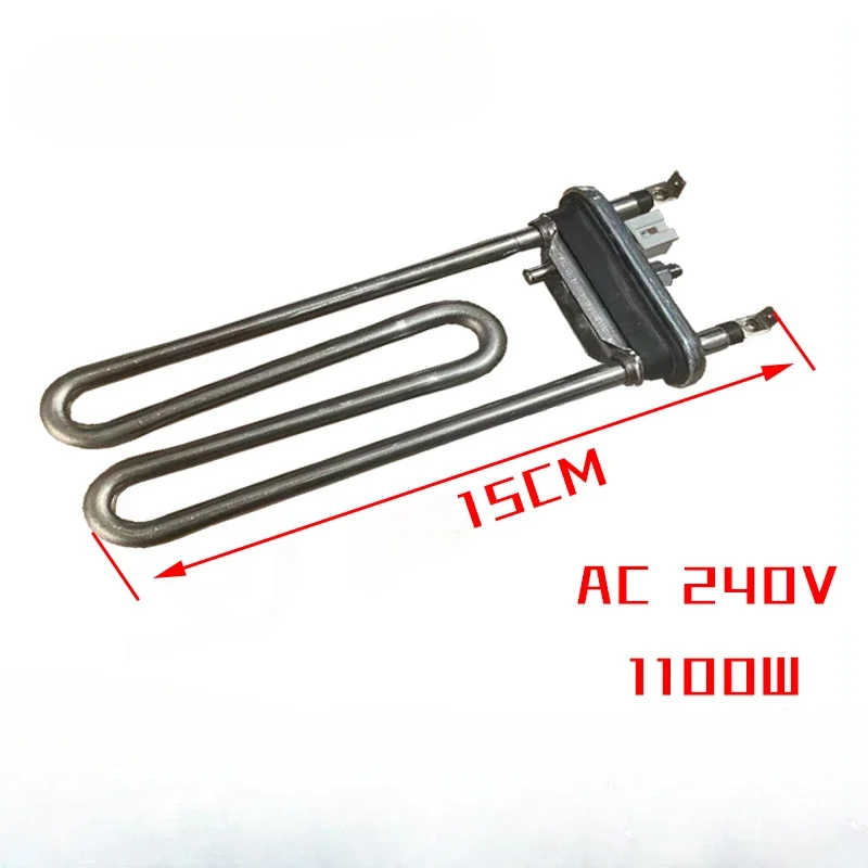 New Heating tube For LG Drum Washing Machine 15/20/26/33CM 230V 1100W 1600W 2000W Heater Wire Washer Repair Parts