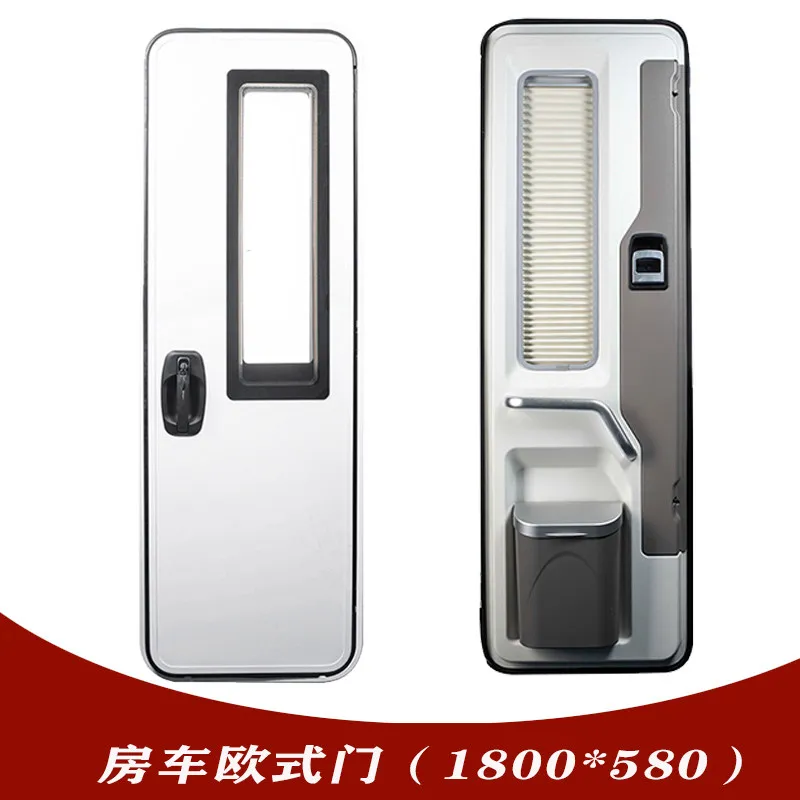 

RV trailer modification accessories New high-strength thickened European RV door Double-layer screen door