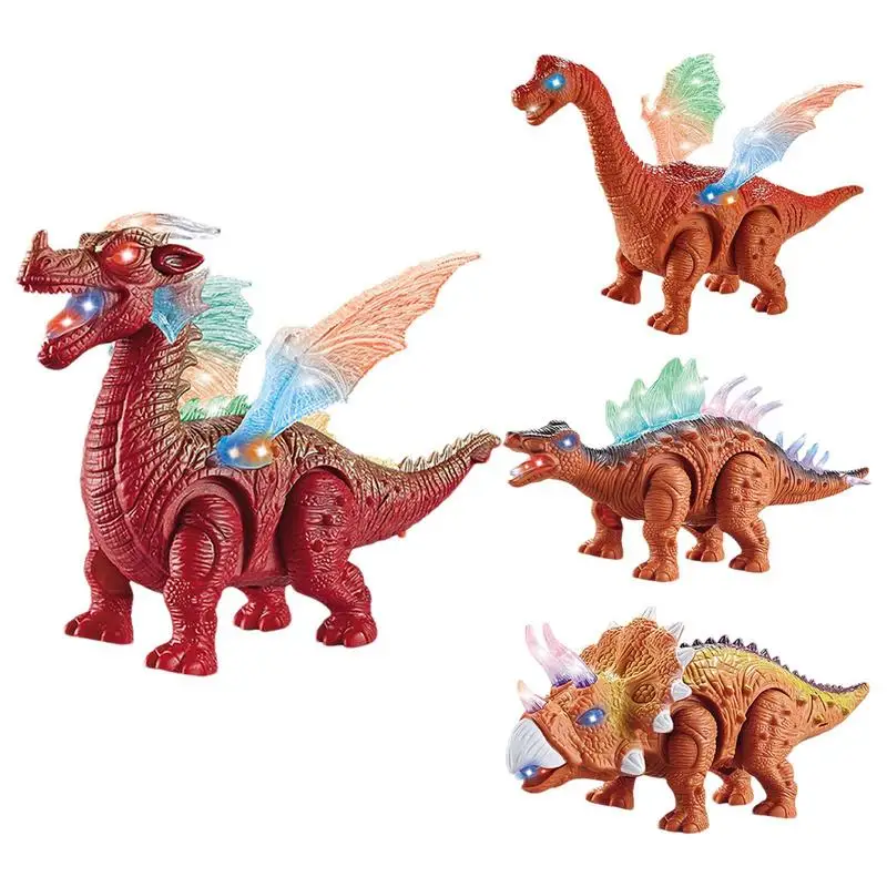 Talking and Walking Dinosaur Electric Dinosaur toys Interactive Dinosaur Model Toys Talking Electric Animal Toys Birthday gift