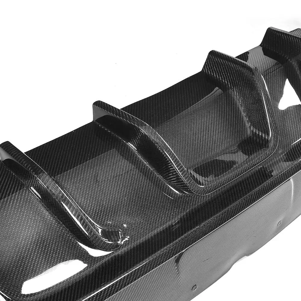 Carbon Fiber Rear Diffuser Lip For Porsche Panamera 2014-2016 Car Bumper Diffuser