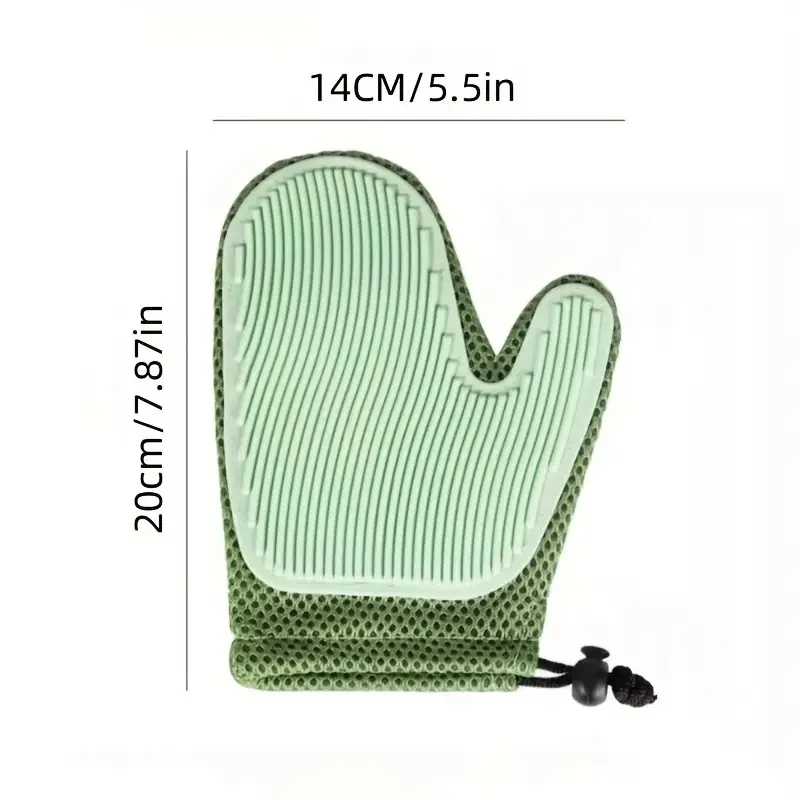 2-in-1 Reversible Pet Hair Remover Gloves for Cats & Dogs, Easy-Clean for Furniture/Car/Clothes, Random Color - Image 6