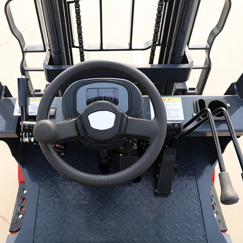 3 Ton 3.5 Ton Easy Maintenance Walk Electric Forklift Simple Structure Less Fault Small Factory Long Time Working Truck