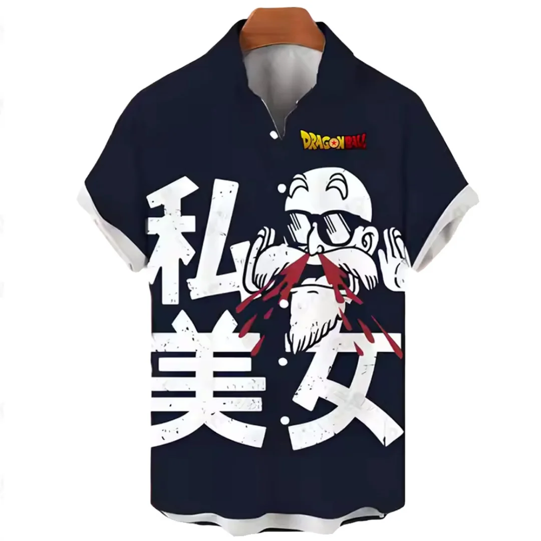 

Dragon Ball Shirt – Master Roshi Nosebleed Funny Design Summer Sports Dry Quickly Men's T-Shirt Kid's Clothing Tee Y2k Woman