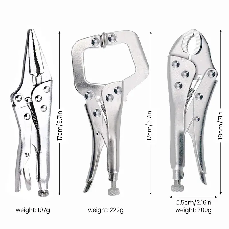 AIRAJ 1 pinza multifunzionale, elettricista professionale in acciaio al carbonio, manutenzione antiscivolo, strumento manuale durevole