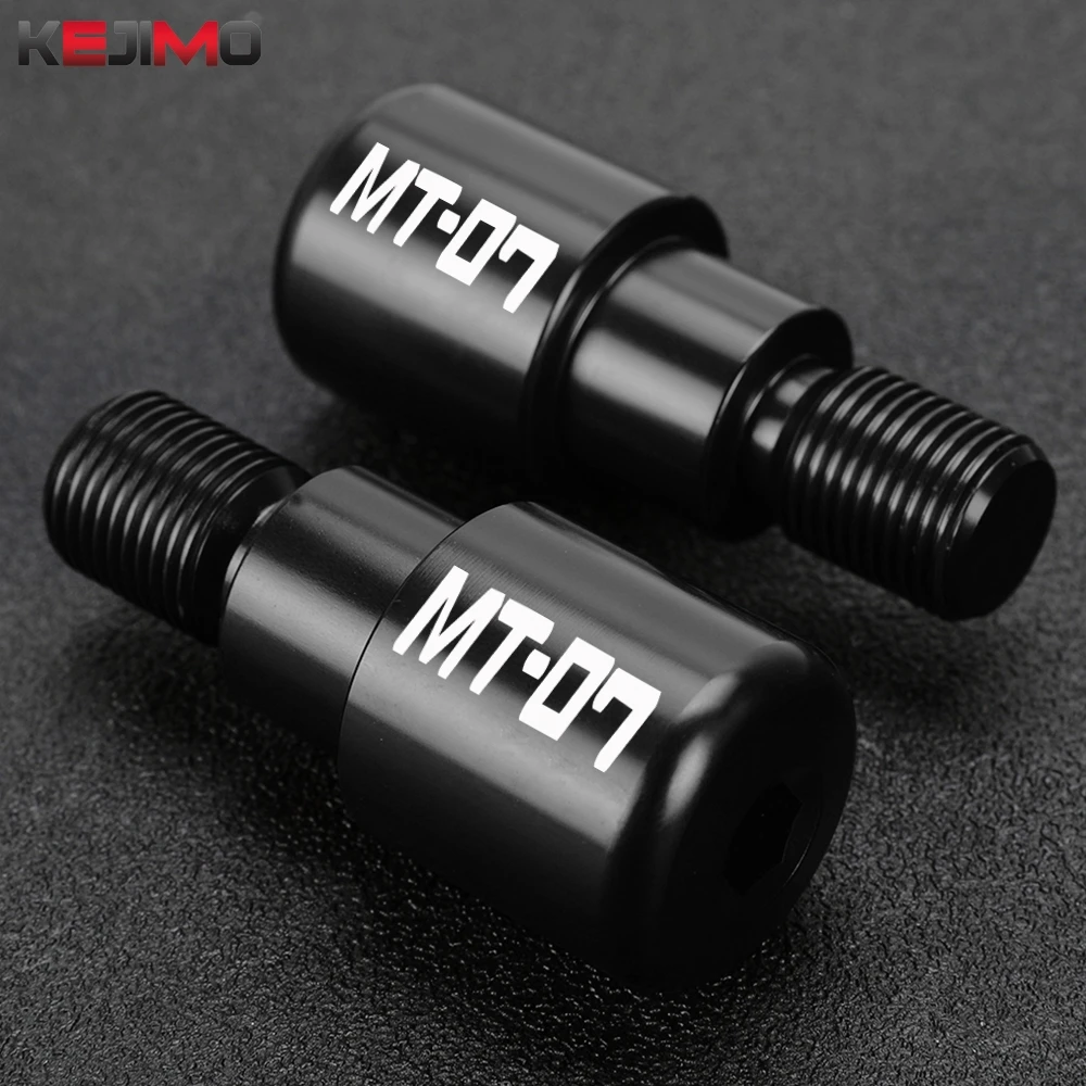 MT-07 MT 07 2014-2018 Motorcycle Handlebar Bar End Plug Caps Handle Grips Slider For YAMAHA MT01 2004 2005 2006 2007 2008 2009