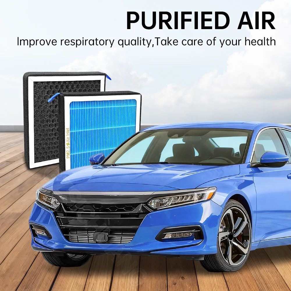 

Car Activated Carbon Cabin Air Conditioning Filter For HONDA Accord Crosstour Passport Ridgeline 2006-2025 Interior Accessories