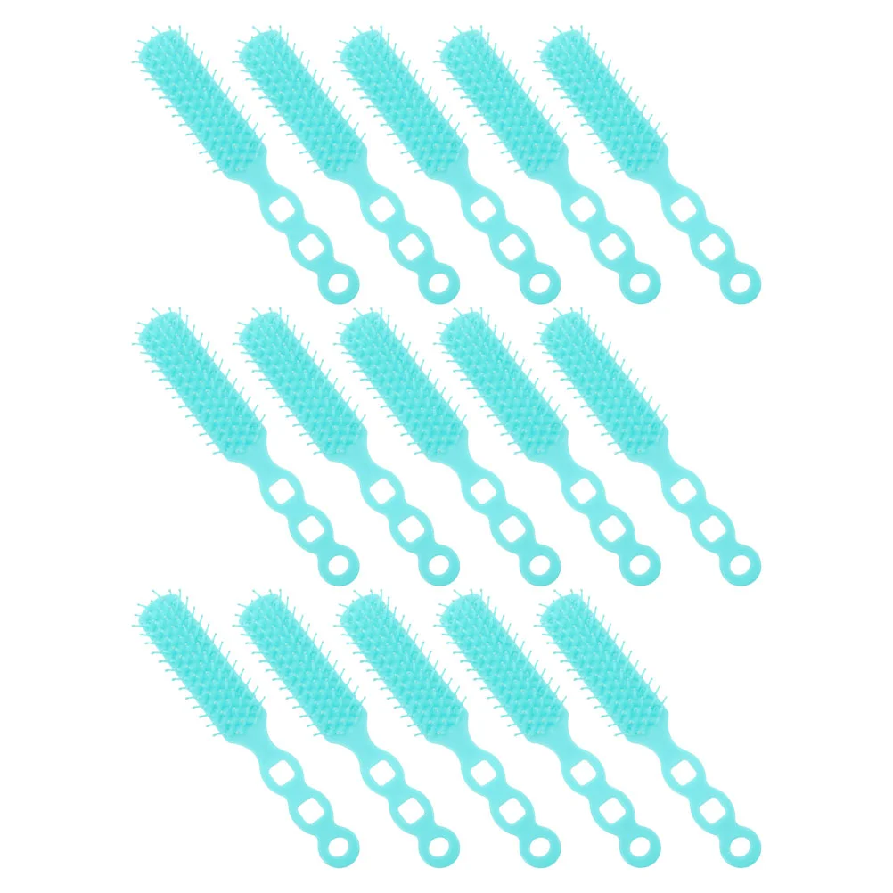 

15 Pcs Hair Massage Comb Wide Tooth Home Plastic Big Back Comfortable Paddle Travel Women's