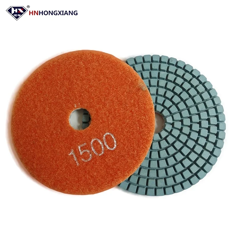 

4inch 100mm Diamond Hand Polishing Pads Sanding Disc Flexible Polishing Pad Marble Granite Stone